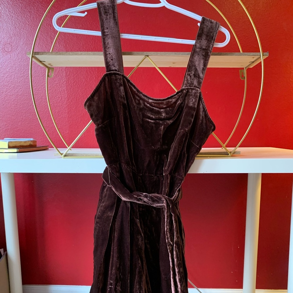 velvet jumpsuit